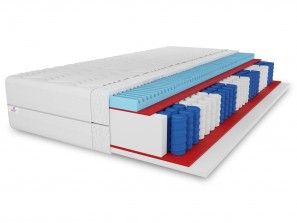 Matelas Premium 140x200x19 avec couche de massage Pocket 7-zones