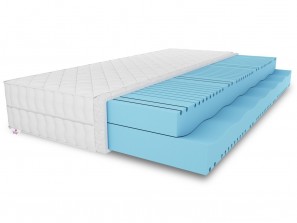 Matelas 100x200x15 MARPUR H2 H3 couche de massage 7 zones avec housse
