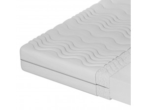 Housse matelassée Wave 90x200x10 cm