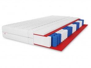 Matelas à ressorts ensachés LAMBADA 140x200x15cm - H3 medium firm