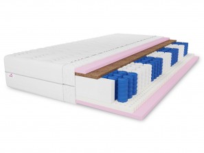 Matelas à ressorts ensachés 140x200x20cm - H3 / H4 medium firm / firm