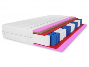 FOLYESO 80x200x26cm Matelas 7 zones à poches