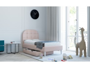Lit d'enfant VERO 90x180 cm avec conteneur de literie et cadre
