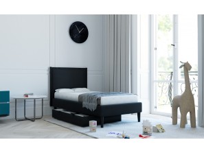 Lit d'enfant FRILL 80x180 cm avec conteneur de literie et cadre