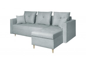 Canapé d'angle OTTO I avec fonction de couchage et conteneur à literie