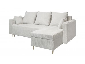 Canapé d'angle OTTO avec fonction de couchage et conteneur à literie